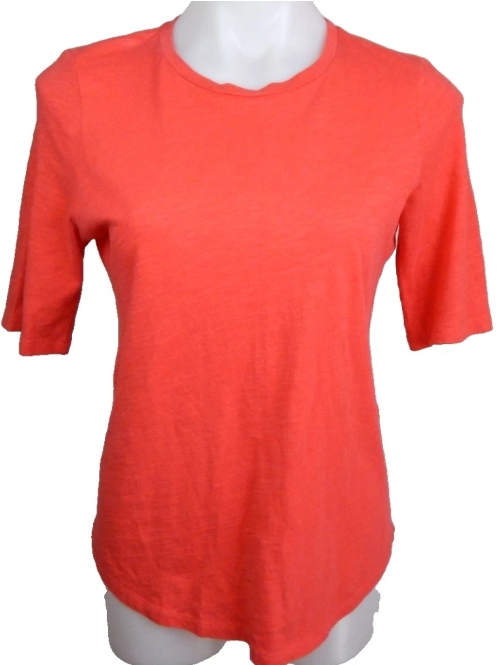 Eileen Fisher Organic Cotton Slub Knit Tee